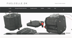 Desktop Screenshot of fuelcelle.dk